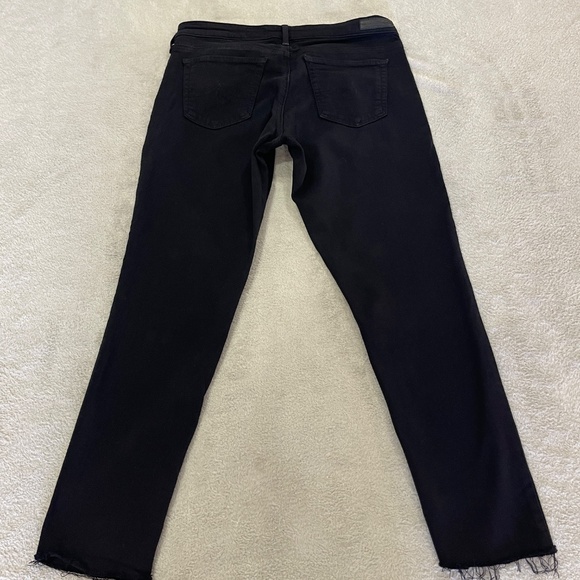 AG Black Skinny Anke Legging Jeans Size 28 - Picture 5 of 13